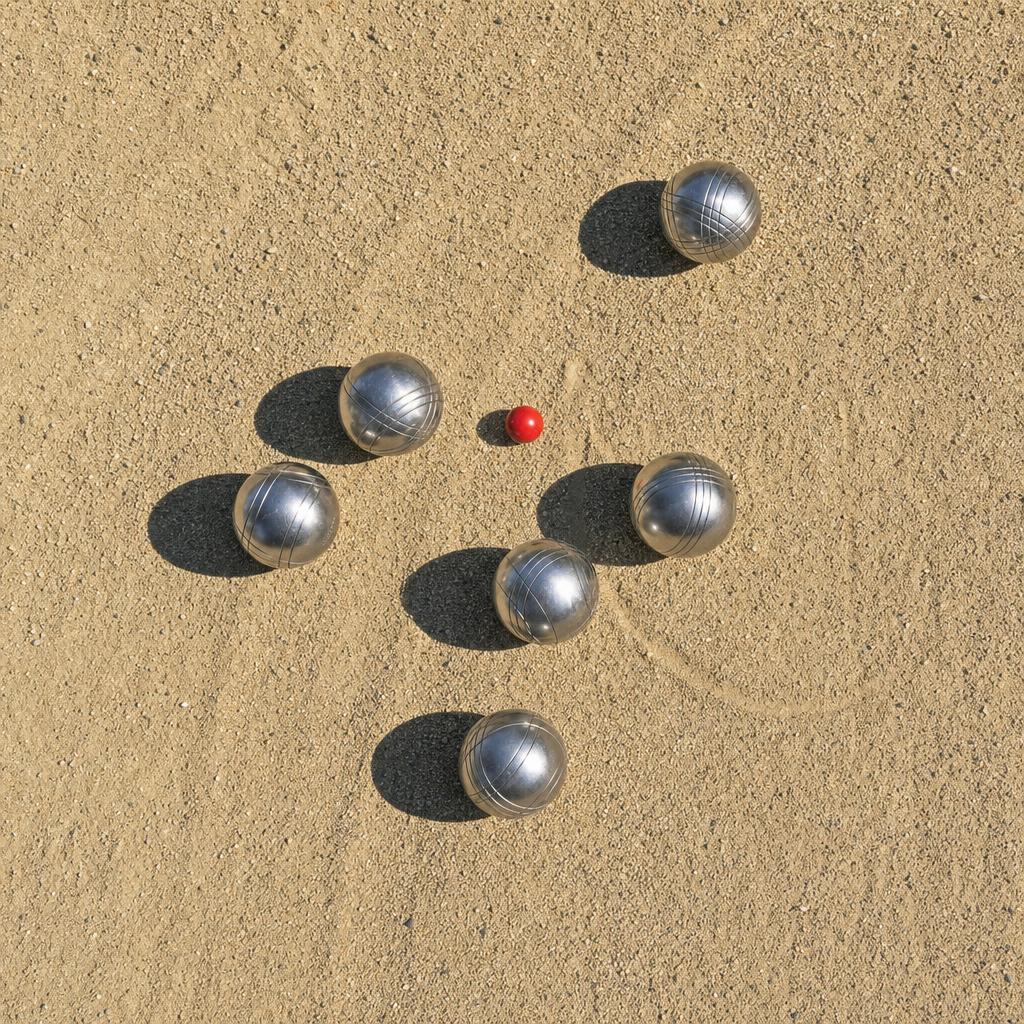 Petanque balls
